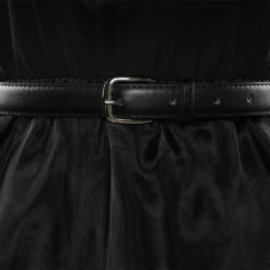 Adulte Wednesday Addams Wednesday Mercredi Boule Noir Robe Cosplay Costume Carnaval -NEWCOSSKY Soldes 15003586 7