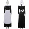 Adulte Wednesday Addams Maid Robe Cosplay Costume -NEWCOSSKY Soldes 15003587 cosplayying