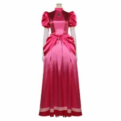 Film Adulte Super Mario Bros Peach Ensemble Cosplay Costume Carnaval -NEWCOSSKY Soldes 15003630 1