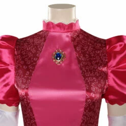Film Adulte Super Mario Bros Peach Ensemble Cosplay Costume Carnaval -NEWCOSSKY Soldes 15003630 5