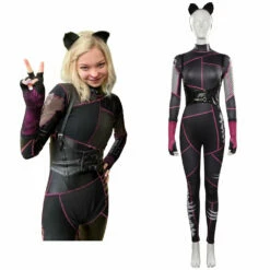 Adulte Wednesday Addams Enid Sinclair Noir Combinaison Cosplay Costume Carnaval