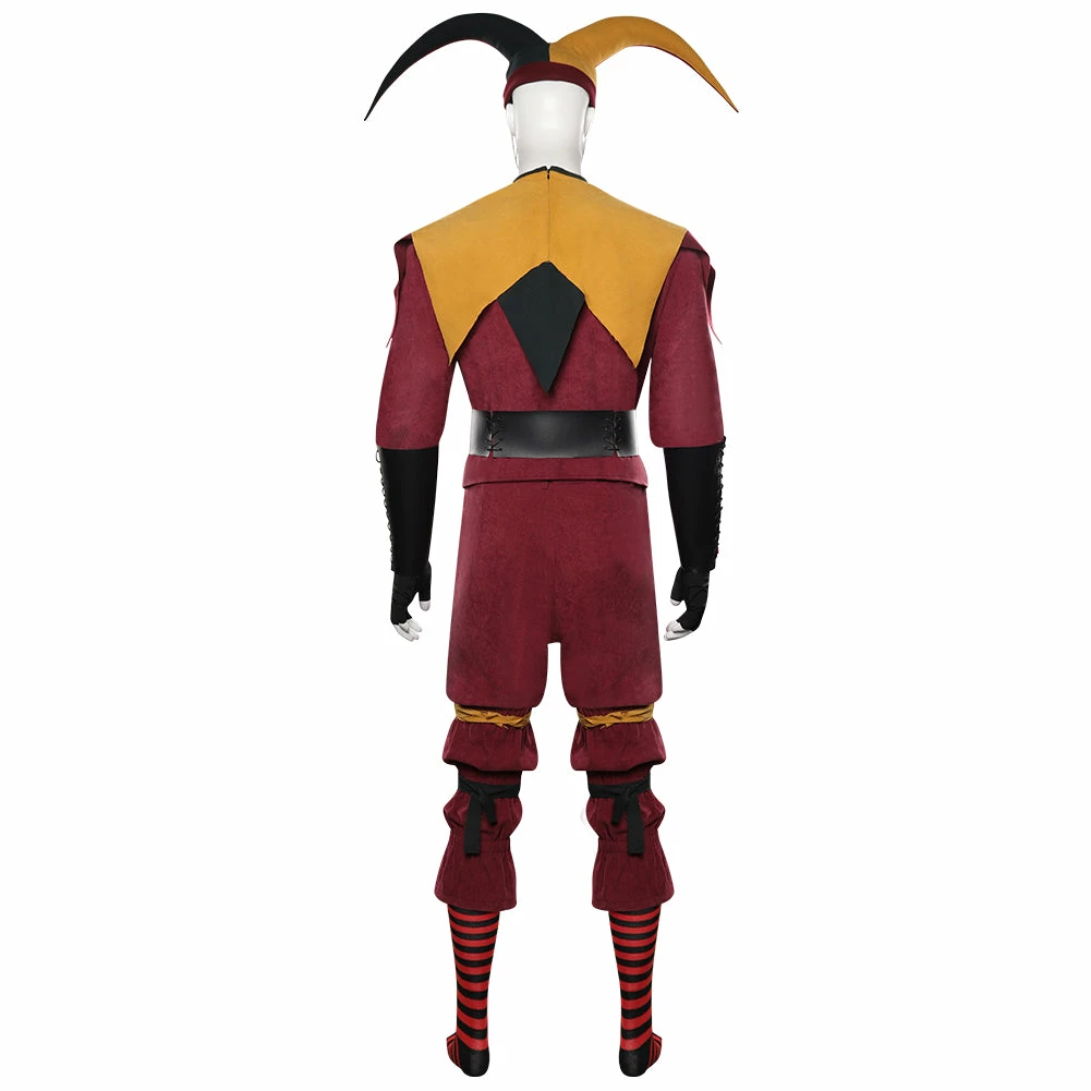 Adulte Wednesday Addams Xavier Thorpe Clown Chapeau Uniform Cosplay Costume Carnaval 4 Adulte Wednesday Addams Xavier Thorpe Clown Chapeau Uniform Cosplay Costume Carnaval – Image 2