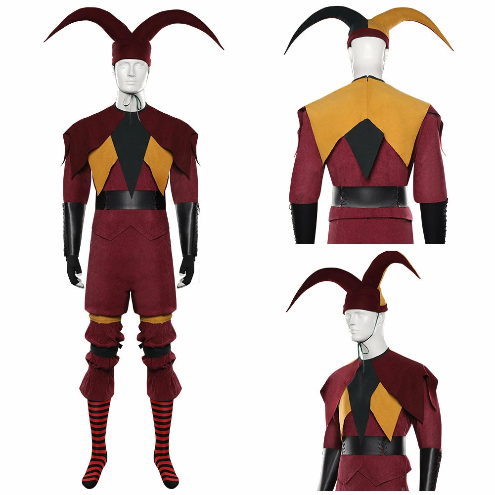 Adulte Wednesday Addams Xavier Thorpe Clown Chapeau Uniform Cosplay Costume Carnaval 5 Adulte Wednesday Addams Xavier Thorpe Clown Chapeau Uniform Cosplay Costume Carnaval – Image 3