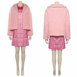 Wednesday Addams Enid Sinclair Robe Rose Cosplay Costume Carnaval