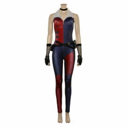 Mortal Kombat Harleen Onesies Rouge Combinaison Cosplay Costume 13 Mortal Kombat Harleen Onesies Rouge Combinaison Cosplay Costume -NEWCOSSKY Soldes 15003673 1