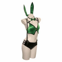 Adulte Locomotives Bunny Girl Vert Femme Cosplay Costume -NEWCOSSKY Soldes 15003681 4