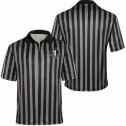 Adulte Wednesday Addams Manches Courtes Noir Cosplay Costume