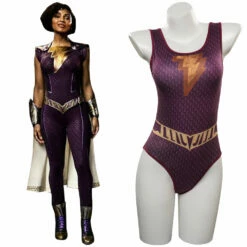 Shazam! La Rage Des Dieux Maillot De Bain Design Original Cosplay Costume