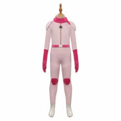 Enfant Super Mario Bros Princesse Peach Combinaison Cosplay Costume -NEWCOSSKY Soldes 15003758 1