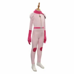 Enfant Super Mario Bros Princesse Peach Combinaison Cosplay Costume -NEWCOSSKY Soldes 15003758 4