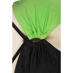 Kim Possible Shego Maillot De Bain Deux Piece Cosplay Costume -NEWCOSSKY Soldes 15003969 8