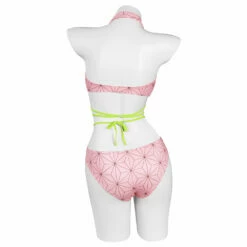Demon Slayer Kimetsu No Yaiba Kamado Nezuko Maillot De Bain Cosplay Costume -NEWCOSSKY Soldes 15003977 3