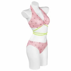 Demon Slayer Kimetsu No Yaiba Kamado Nezuko Maillot De Bain Cosplay Costume -NEWCOSSKY Soldes 15003977 4