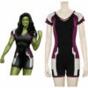 She-Hulk : Avocate Jennifer Walters Cosplay Costume Carnival Halloween -NEWCOSSKY Soldes 15003986 cosplaystyle2014