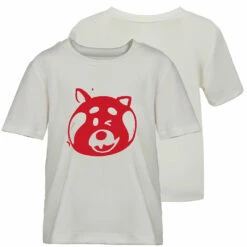 2022 Film Alerte Rouge Adulte Panda Tee-shirt Cosplay Costume