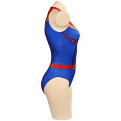 Captain Carol Danvers Maillot De Bain Cosplay Costume -NEWCOSSKY Soldes 15004010 6
