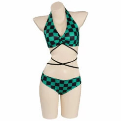 Demon Slayer Kimetsu No Yaiba Kamado Tanjiro Maillot De Bain Cosplay Costume Design Original -Cossky -NEWCOSSKY Soldes 15004018 1