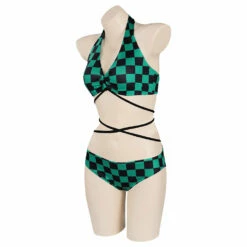 Demon Slayer Kimetsu No Yaiba Kamado Tanjiro Maillot De Bain Cosplay Costume Design Original -Cossky -NEWCOSSKY Soldes 15004018 2
