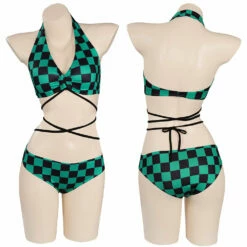 Demon Slayer Kimetsu No Yaiba Kamado Tanjiro Maillot De Bain Cosplay Costume Design Original -Cossky -NEWCOSSKY Soldes 15004018 cosplayying