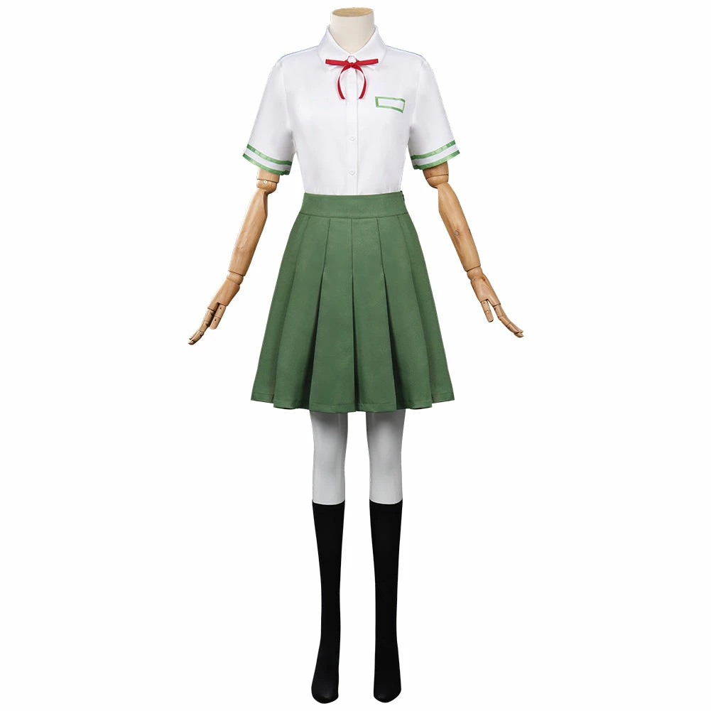 Film Suzume No Tojimari Suzume Cosplay Costume JK Uniforme Scolaire Carnaval 6 Film Suzume No Tojimari Suzume Cosplay Costume JK Uniforme Scolaire Carnaval – Image 4