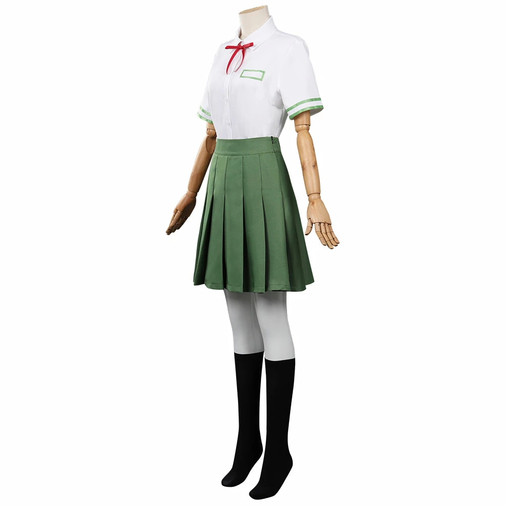 Film Suzume No Tojimari Suzume Cosplay Costume JK Uniforme Scolaire Carnaval 7 Film Suzume No Tojimari Suzume Cosplay Costume JK Uniforme Scolaire Carnaval – Image 5