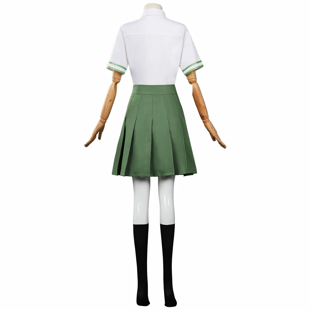 Film Suzume No Tojimari Suzume Cosplay Costume JK Uniforme Scolaire Carnaval 4 Film Suzume No Tojimari Suzume Cosplay Costume JK Uniforme Scolaire Carnaval – Image 2