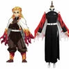 Demon Slayer Kimetsu No Yaiba Rengoku Kyoujurou Femme Cosplay Costume Carnival Halloween 1 Demon Slayer Kimetsu No Yaiba Rengoku Kyoujurou Femme Cosplay Costume Carnival Halloween -NEWCOSSKY Soldes 15004138 cosplaystyle2014
