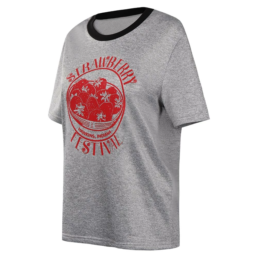 Stranger Things 4 Eleven Été T-shirt Cosplay Costume 7 Stranger Things 4 Eleven Été T-shirt Cosplay Costume – Image 5
