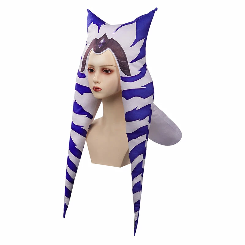 Adult Star Wars: Clone Wars Ahsoka Tano Cosplay Chapeau Couvre-chef Accessories Halloween Carnival 5 Adult Star Wars: Clone Wars Ahsoka Tano Cosplay Chapeau Couvre-chef Accessories Halloween Carnival – Image 3