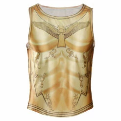 Thor: Love And Thunder Zeus Cosplay Costume Vest Only Halloween Carnival Suit -NEWCOSSKY Soldes 15004283 1