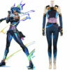 Adulte Valorant Neon Uniforme Ensemble Cosplay Costume Carnaval -NEWCOSSKY Soldes 15004319 cosplaystyle2014