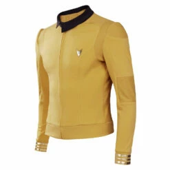 Star Trek: Strange New Worlds T-shirt Captain Christopher Pike Cosplay Costume Halloween Carnival -NEWCOSSKY Soldes 15004337 2