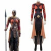 2022 Film Black Panther: Wakanda Forever Okoye Combinaison Cosplay Costume Halloween Carnaval -NEWCOSSKY Soldes 15004361 cosplaystyle2014