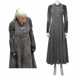 2022 TV House Of The Dragon Rhaenyra Targaryen Robe Cosplay Costume Carnaval