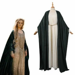 Adulte The Lord Of The Rings: The Rings Of Power Galadriel Cosplay Costume Carnaval
