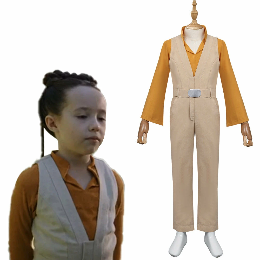 Enfant Star Wars Obi-Wan Kenobi Leia Cosplay Costume Halloween Carnival 3 Enfant Star Wars Obi-Wan Kenobi Leia Cosplay Costume Halloween Carnival