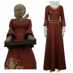 2022 TV Adulte House Of The Dragon Rhaenyra Targaryen Robe Cosplay Costume Carnaval