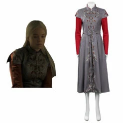 Adulte House Of The Dragon Rhaenyra Targaryen Robe Cosplay Costume