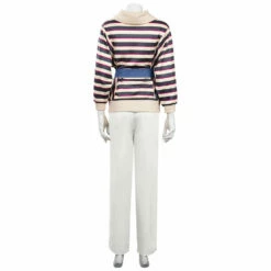 Enfant Stranger Things Season 4 Nancy Wheeler T-Shirt Pants Cosplay Costume Halloween Carnival -NEWCOSSKY Soldes 15004470 3