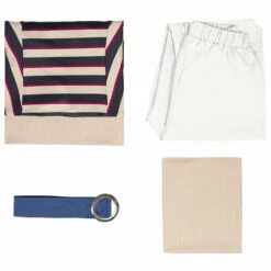 Enfant Stranger Things Season 4 Nancy Wheeler T-Shirt Pants Cosplay Costume Halloween Carnival -NEWCOSSKY Soldes 15004470 9