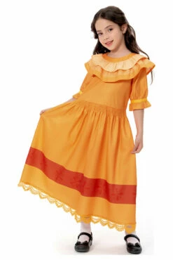2021 Film Encanto Pepa Madrigal Enfant Robe Cosplay Costume -NEWCOSSKY Soldes 15005851 2