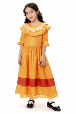 2021 Film Encanto Pepa Madrigal Enfant Robe Cosplay Costume -NEWCOSSKY Soldes 15005851 4