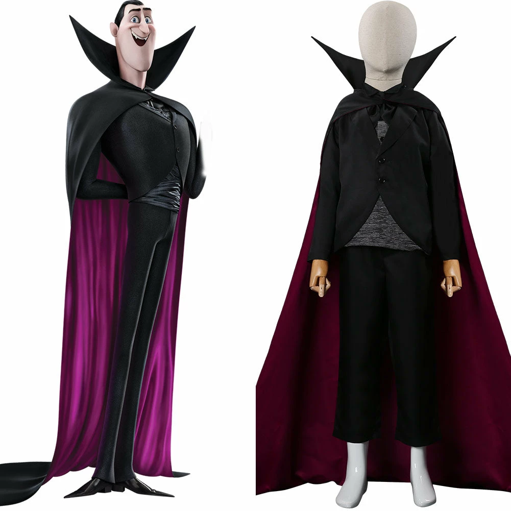 Hotel Transylvania 4 Dracula Enfant Cosplay Costume 3 Hotel Transylvania 4 Dracula Enfant Cosplay Costume