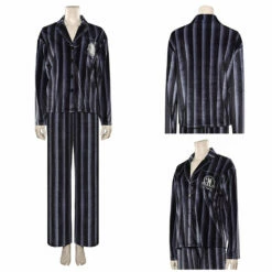 Adulte Femme Wednesday Addams Pyjamas Uniform Cosplay Costume Carnaval -NEWCOSSKY Soldes 15008426 costumebuy2009