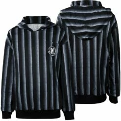 Adulte Wednesday Addams Sweats à Capuche Cosplay Costume