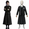 Enfant Wednesday Addams Wednesday Mercredi Robe Uniforme Scolaire Cosplay Costume -NEWCOSSKY Soldes 15008432 cosplaystyle2014