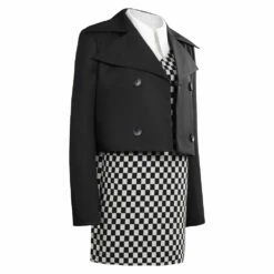 TV Adulte Wednesday Addams Wednesday Top Cosplay Costume Carnaval -NEWCOSSKY Soldes 15008433 4