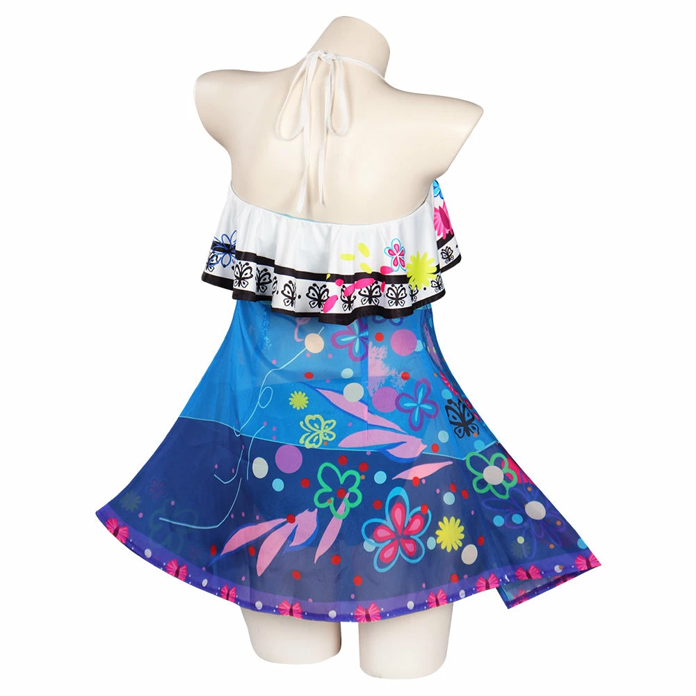 2022 Film Encanto Mirabel Maillot De Bain Cosplay Costume - Cossky 4 2022 Film Encanto Mirabel Maillot De Bain Cosplay Costume - Cossky – Image 2