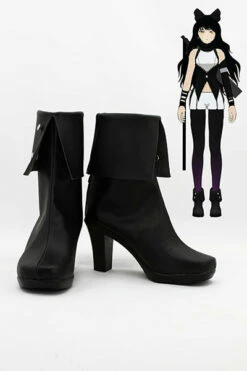 RWBY Black Trailer Blake Belladonna Cosplay Chaussures