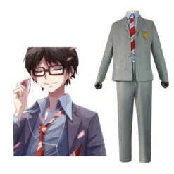 Your Lie In April Kuno Miyagano Uniform Cosplay Costume